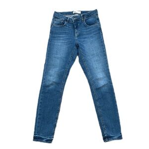 Zara high waisted jeans size 6